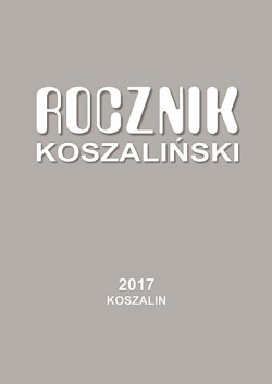 Okładka: Rocznik Koszaliński 2017, nr 45