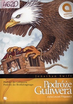 Skan okładki: Podróże Guliwera : Podróż do Liliputu. Podróż do Brobdingnagu