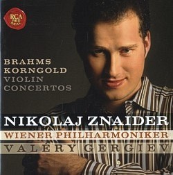 Skan okładki: Brahms Korngold : Violin Concertos