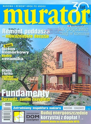 Murator, Nr 5, maj 2013