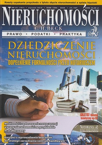 Nieruchomości - Nr 01, styczeń 2015