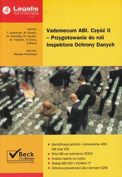 Skan okładki: Vademecum ABI