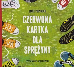 Skan okładki: Czerwona kartka dla Sprężyny