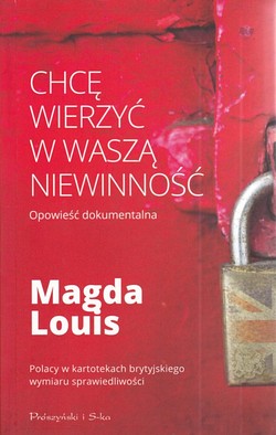 Skan okładki: Chcę wierzyć w waszą niewinność