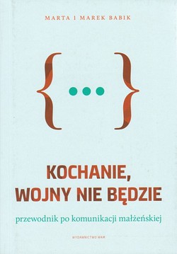 Skan okładki: Kochanie, wojny nie będzie