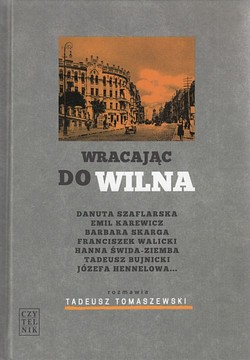 Skan okładki: Wracając do Wilna