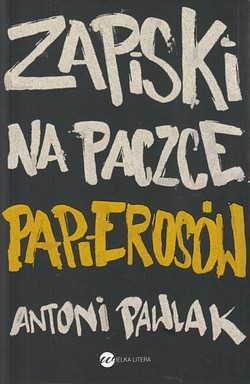 Skan okładki: Zapiski na paczce papierosów