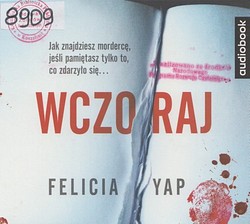 Skan okładki: Wczoraj