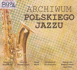 Skan okładki: Archiwum Polskiego Jazzu