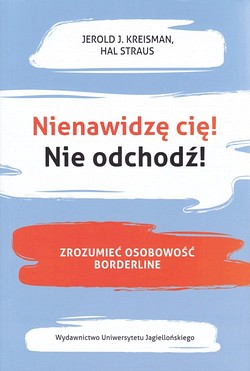 Skan okładki: Nienawidzę cię! Nie odchodź!