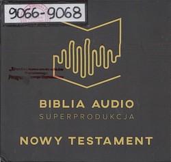 Skan okładki: Biblia Audio Superprodukcja : Nowy Testament