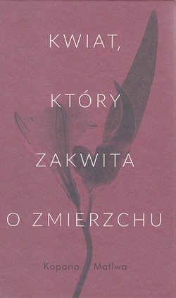 Skan okładki: Kwiat, który zakwita o zmierzchu