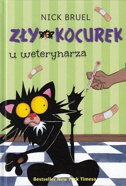 Skan okładki: Zły kocurek u weterynarza