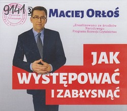 Skan okładki: Jak występować i zabłysnąć