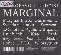 Skan okładki: Marginal