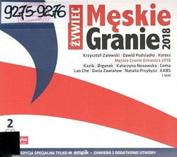 Skan okładki: Męskie Granie 2018