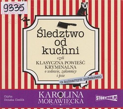 Skan okładki: Śledztwo od kuchni