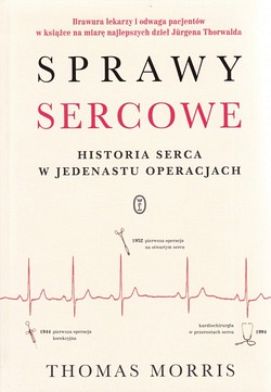 Skan okładki: Sprawy sercowe : historia serca w jedenastu operacjach