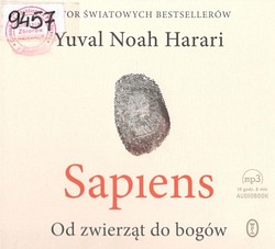 Skan okładki: Sapiens : od zwierząt do bogów