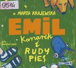 Skan okładki: Emil, kanarek i rudy pies