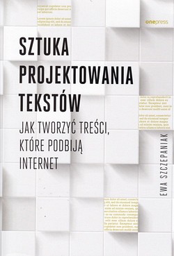 Skan okładki: Sztuka projektowania tekstów