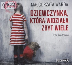 Skan okładki: Dziewczynka, która widziała zbyt wiele