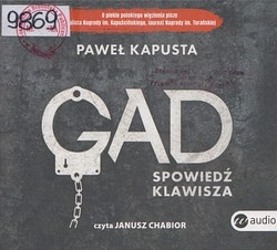 Skan okładki: Gad : spowiedź klawisza