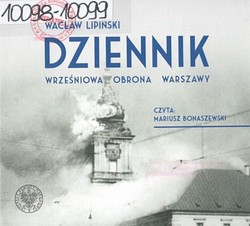 Skan okładki: Dziennik : wrześniowa obrona Warszawy