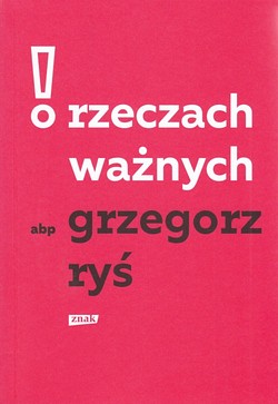 Skan okładki: O rzeczach ważnych