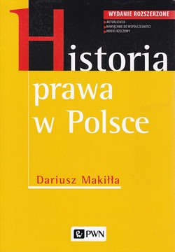 Skan okładki: Historia prawa w Polsce