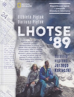 Skan okładki: Lhotse ’89 : ostatnia wyprawa Jerzego Kukuczki