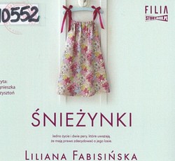 Skan okładki: Śnieżynki