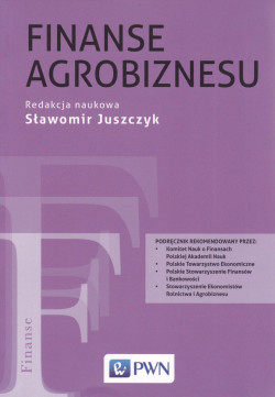 Skan okładki: Finanse agrobiznesu