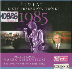 Skan okładki: 25 lat listy przebojów Trójki 1985