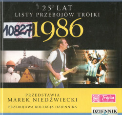 Skan okładki: 25 lat listy przebojów Trójki 1986