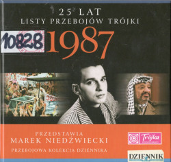 Skan okładki: 25 lat listy przebojów Trójki 1987