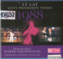 Skan okładki: 25 lat listy przebojów Trójki 1988