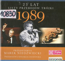 Skan okładki: 25 lat listy przebojów Trójki 1989