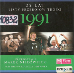 Skan okładki: 25 lat listy przebojów Trójki 1991