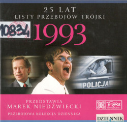 Skan okładki: 25 lat listy przebojów Trójki 1993