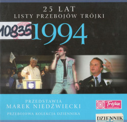 Skan okładki: 25 lat listy przebojów Trójki 1994