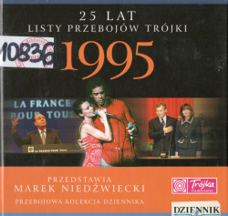 Skan okładki: 25 lat listy przebojów Trójki 1995