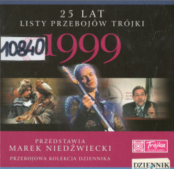 Skan okładki: 25 lat listy przebojów Trójki 1999