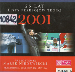 Skan okładki: 25 lat listy przebojów Trójki 2001