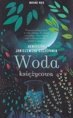 Skan okładki: Woda księżycowa