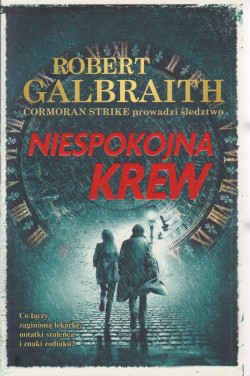 Skan okładki: Niespokojna krew