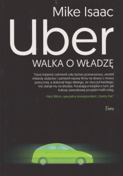 Skan okładki: Uber : walka o władzę