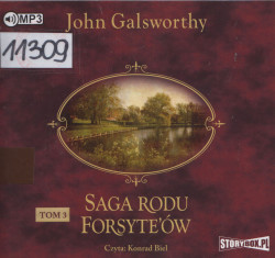 Skan okładki: Saga rodu Forsyte’ów. T.3