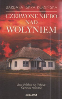 Skan okładki: Czerwone niebo nad Wołyniem