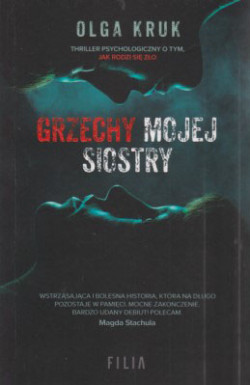 Skan okładki: Grzechy mojej siostry